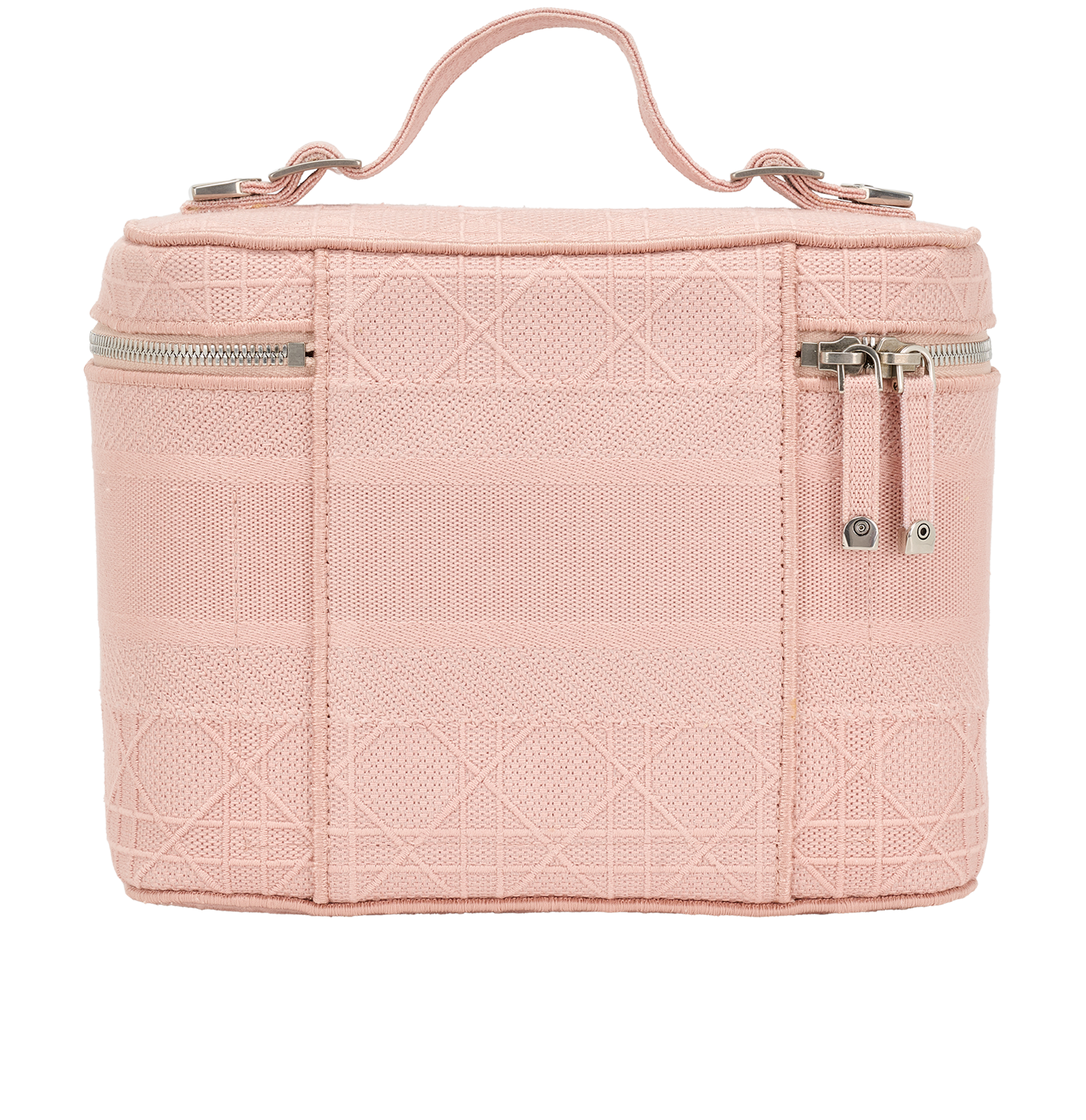 Christian Dior Diortravel Vanity Case, &pound;850, Accessories, Pink, Canvas, Back view